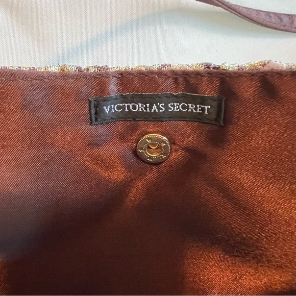 $5 ADD ON with $15+ Bundle Victoria’s‎ Secret Angels Brocade Bag NWT - Picture 5 of 7